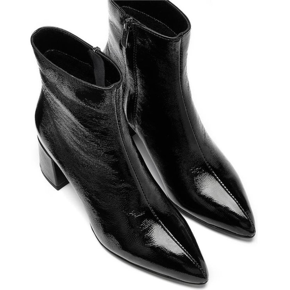 NEW Darling Waterproof Pointed Toe Bootie LA CANADIENNE 7 - Picture 3 of 10